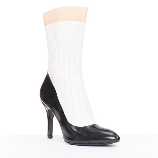 Women's Louis Vuitton Trompe Loeil Heel Boots
