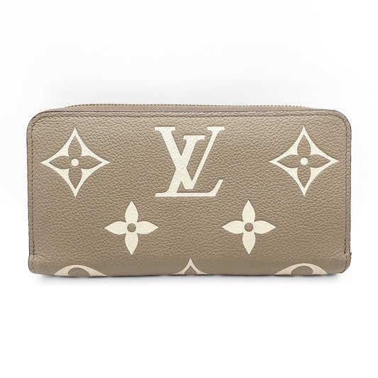 Zippy Wallet Bicolor Monogram Empreinte Giant
