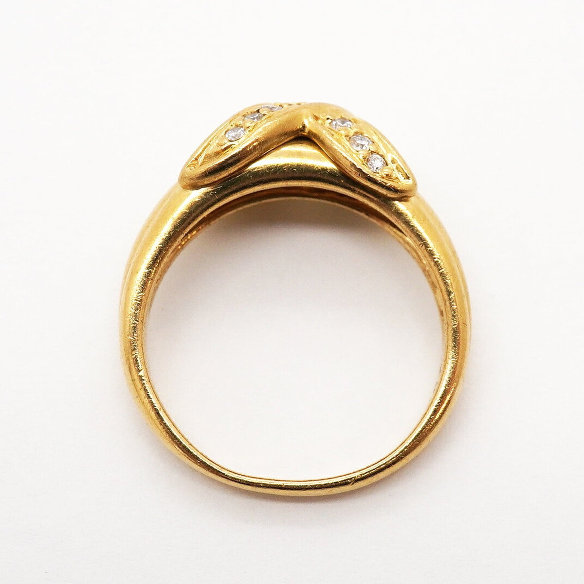 Ring 18K Yellow Gold With Diamond