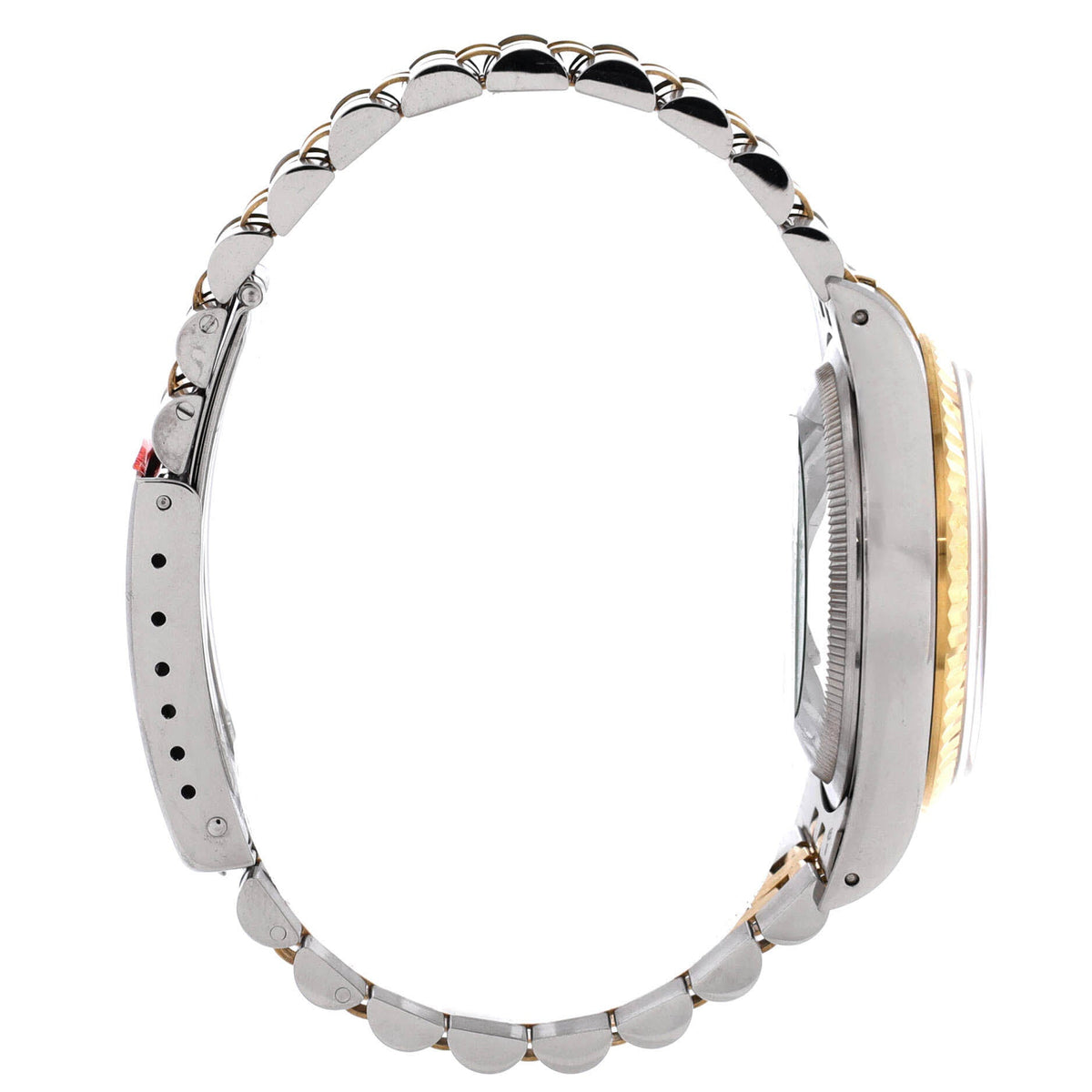 Oyster Perpetual Datejust Automatic Watch Stainless Steel and Yellow Gold with Diamond Markers 36
