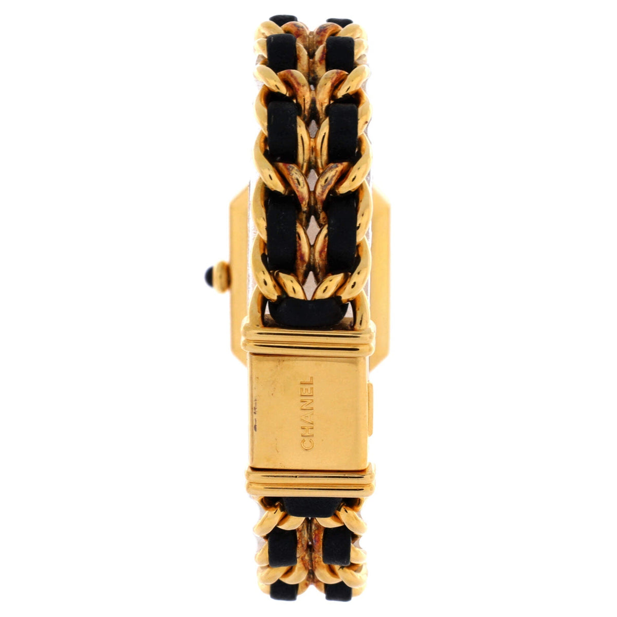 Premiere Rock Quartz Watch Plated Metal and Leather 20