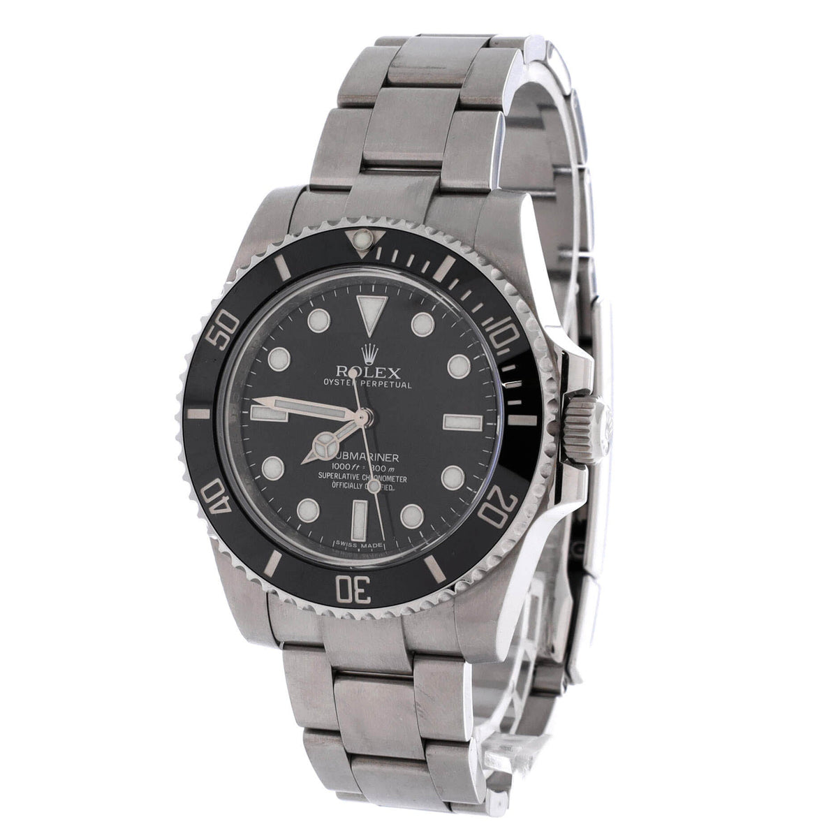 Oyster Perpetual Submariner Automatic Watch Stainless Steel and Cerachrom 40
