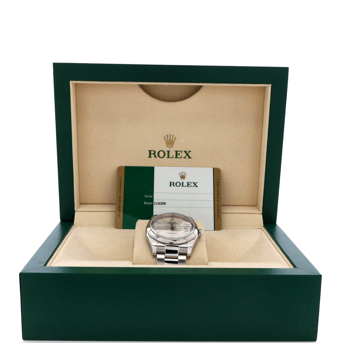 Oyster Perpetual Datejust Automatic Watch Stainless Steel 36