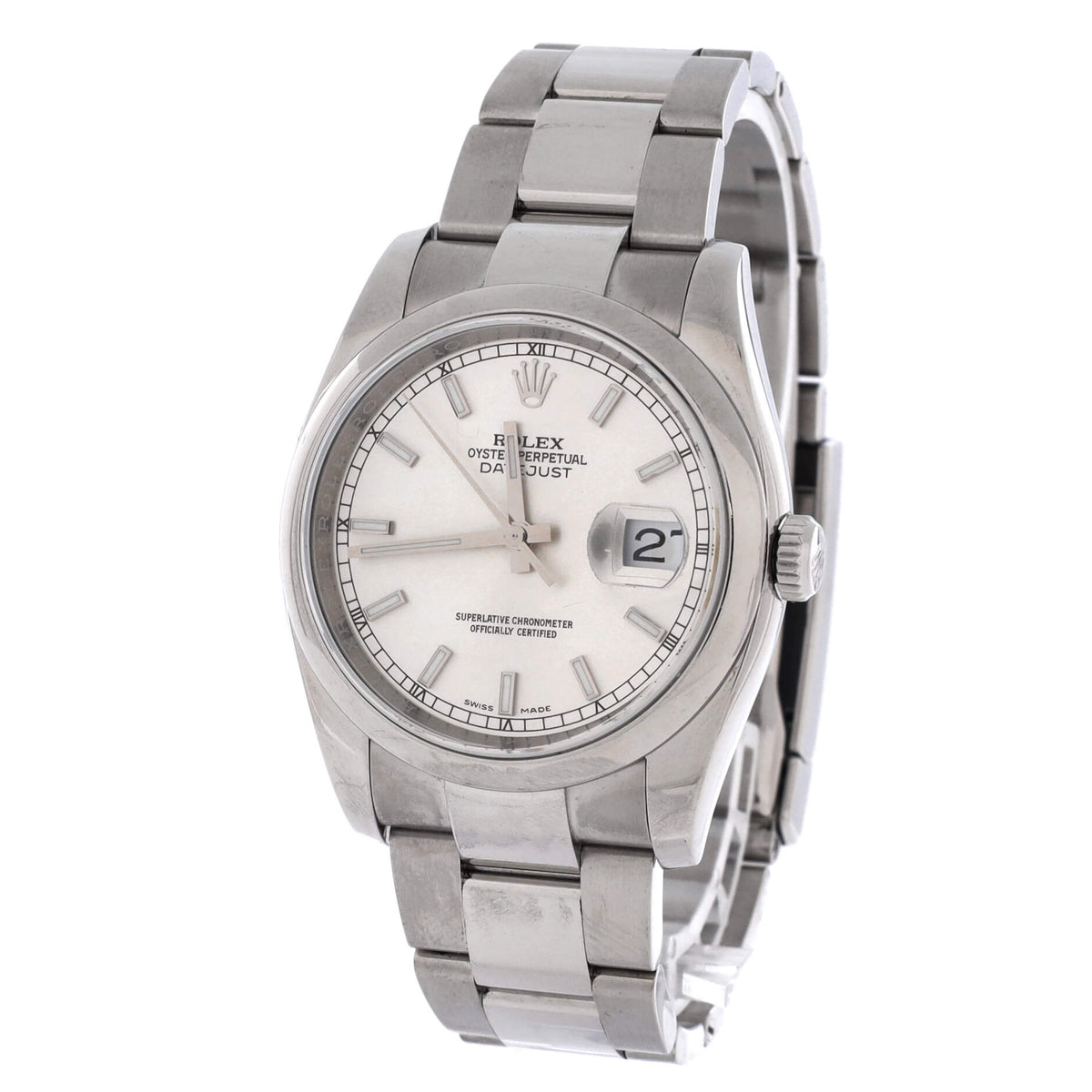 Oyster Perpetual Datejust Automatic Watch Stainless Steel 36