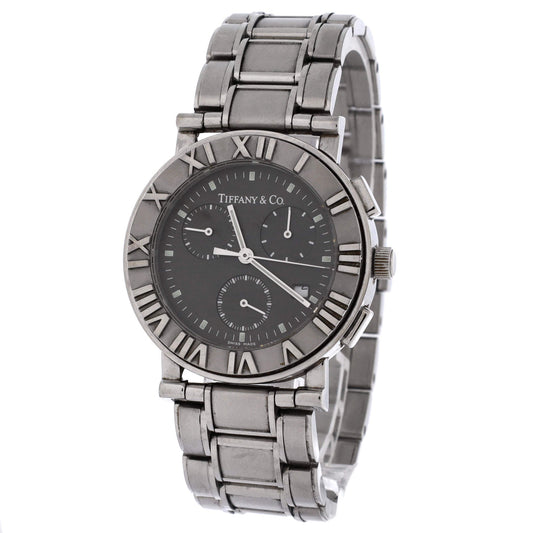 Atlas Date Chronograph Quartz Watch Stainless Steel 35