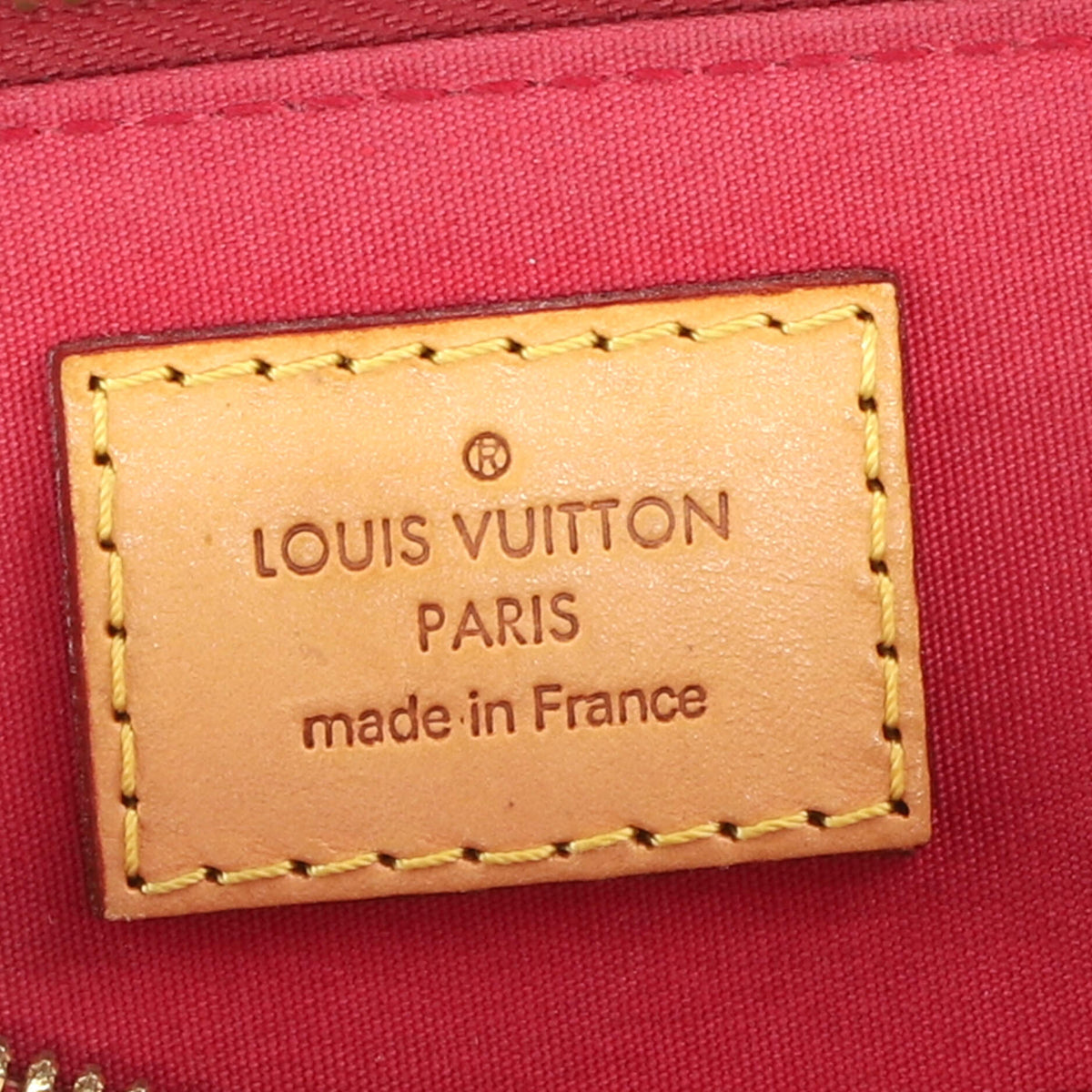 Alma Handbag Monogram Vernis BB