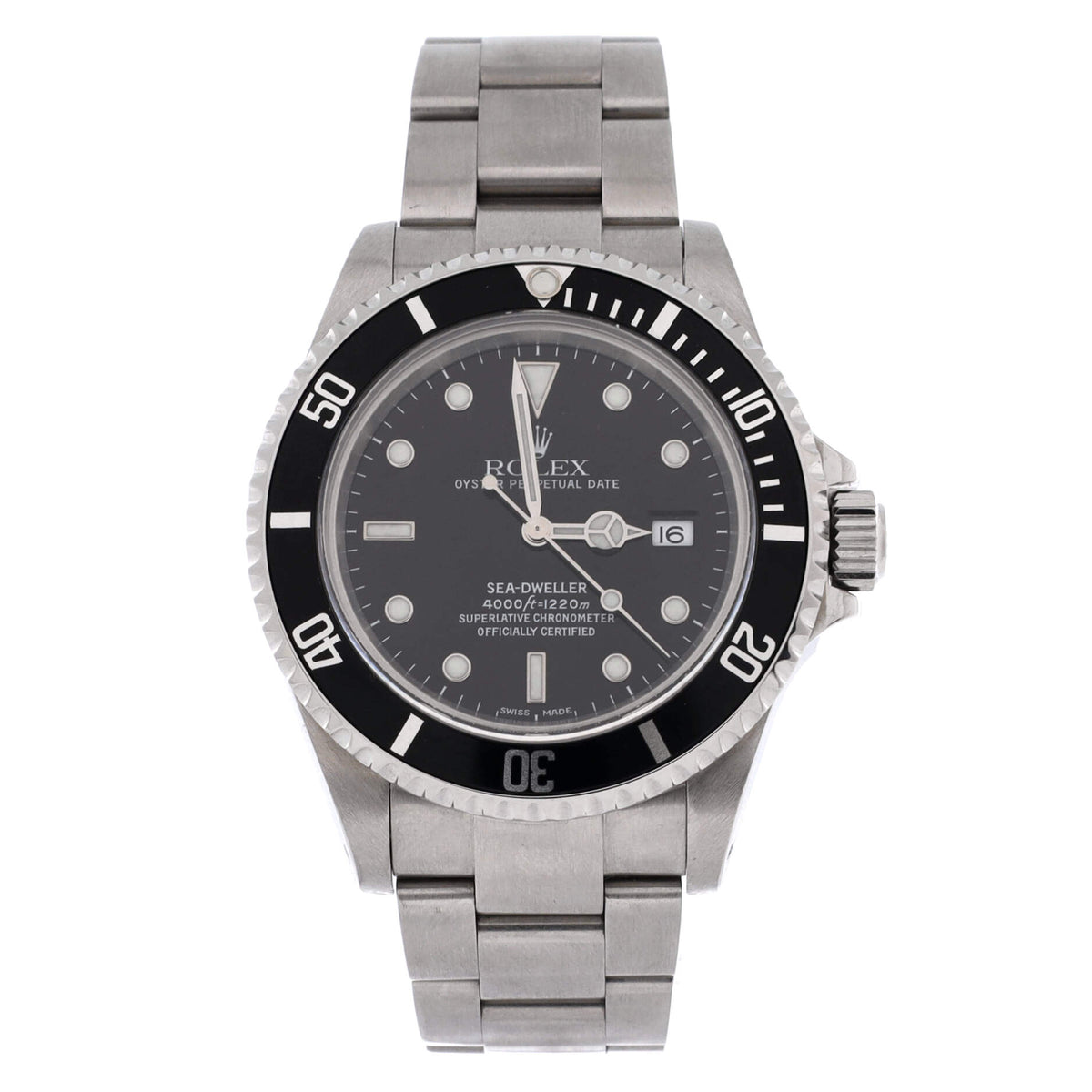 Oyster Perpetual Sea-Dweller Automatic Watch Stainless Steel 40