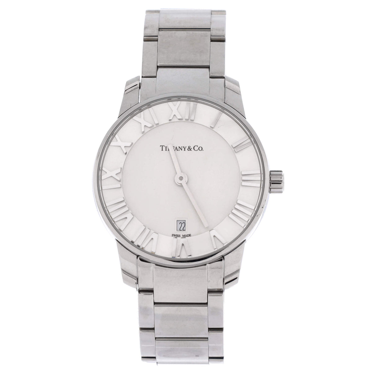 Atlas 2-Hand Quartz Watch Stainless Steel 29