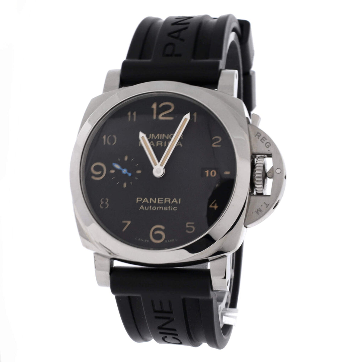 Luminor 1950 3 Days Automatic Watch Stainless Steel and Rubber 44