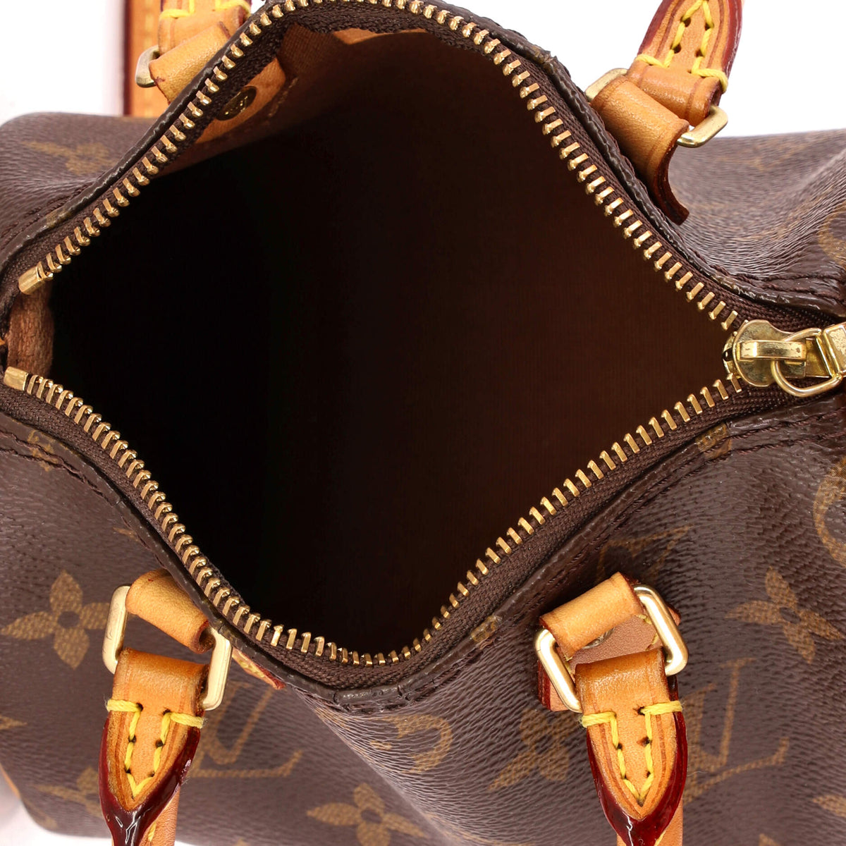 Speedy Bandouliere Bag Monogram Canvas Nano