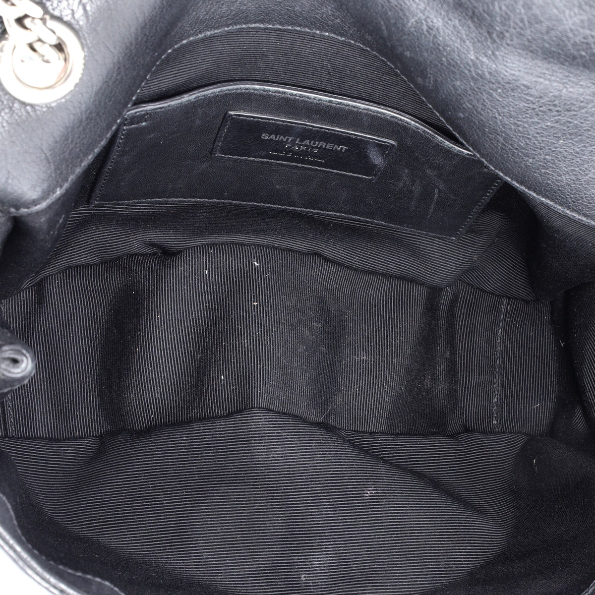 Classic Monogram Slouchy Envelope Satchel Matelasse Chevron Leather Medium