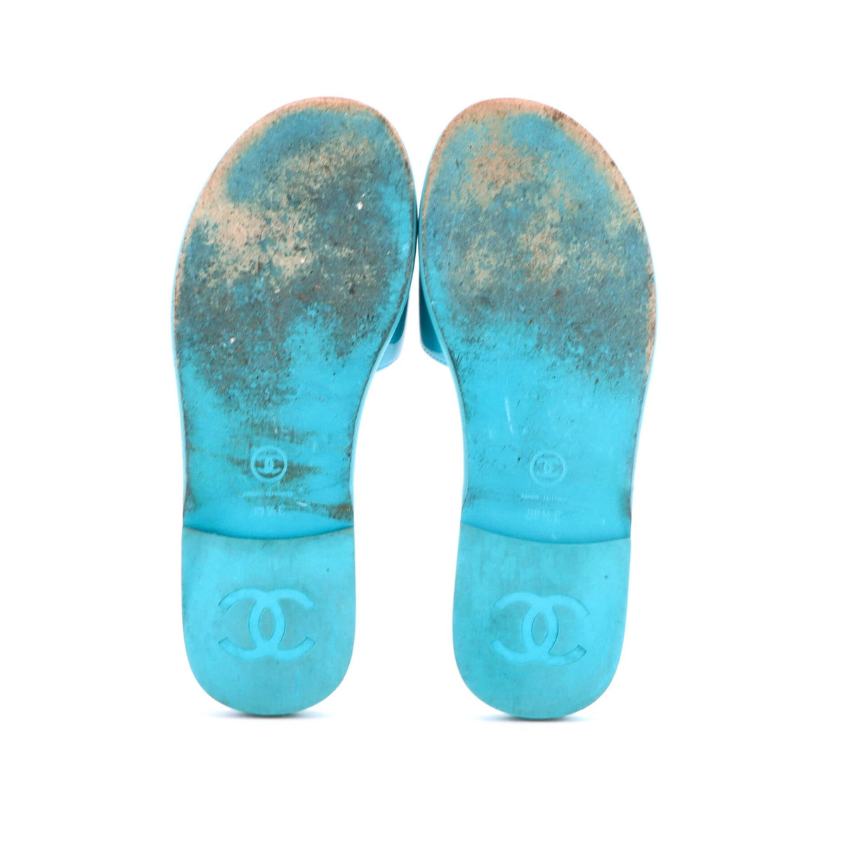 Women's CC Slide Sandals Patent