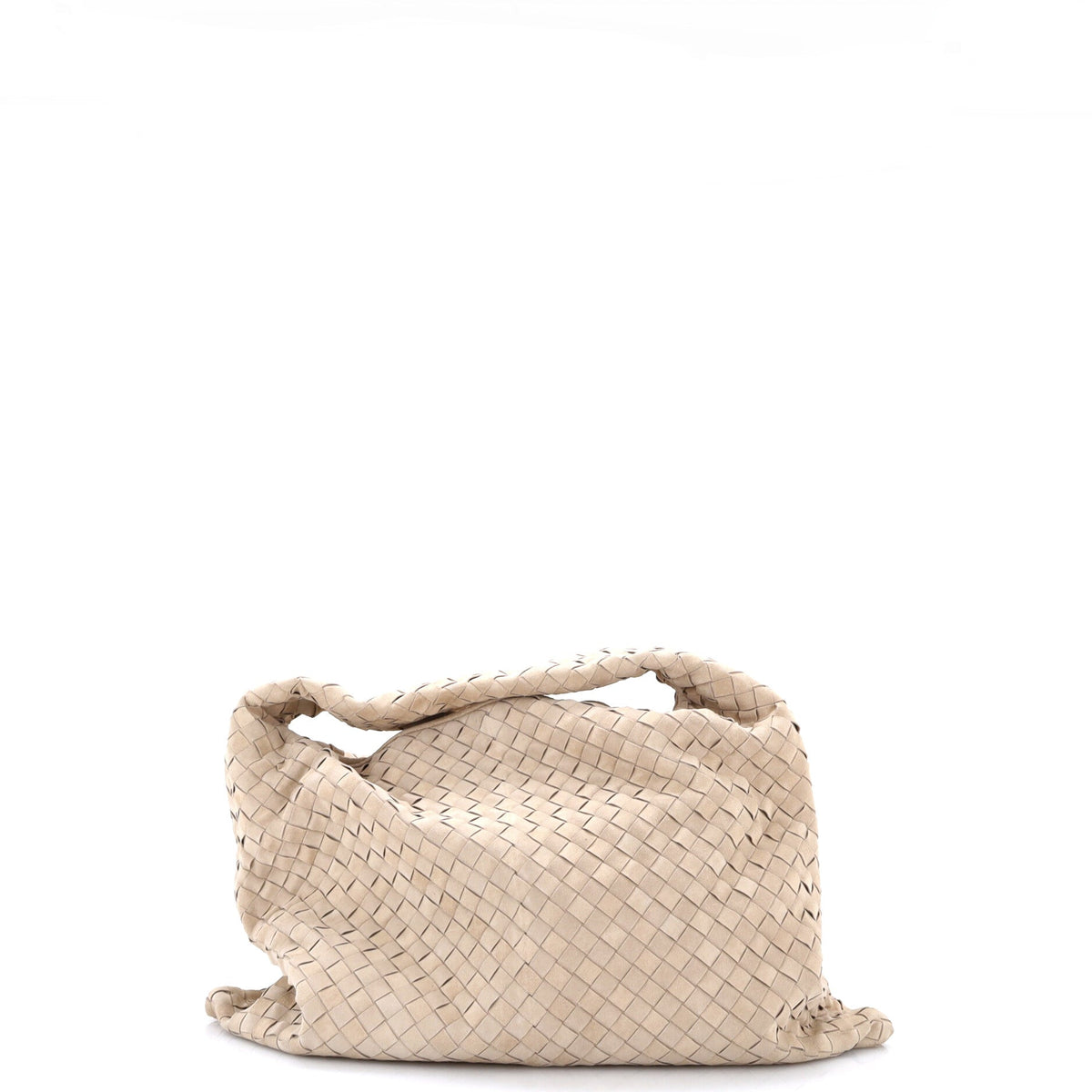 Hop Hobo Intrecciato Suede Large