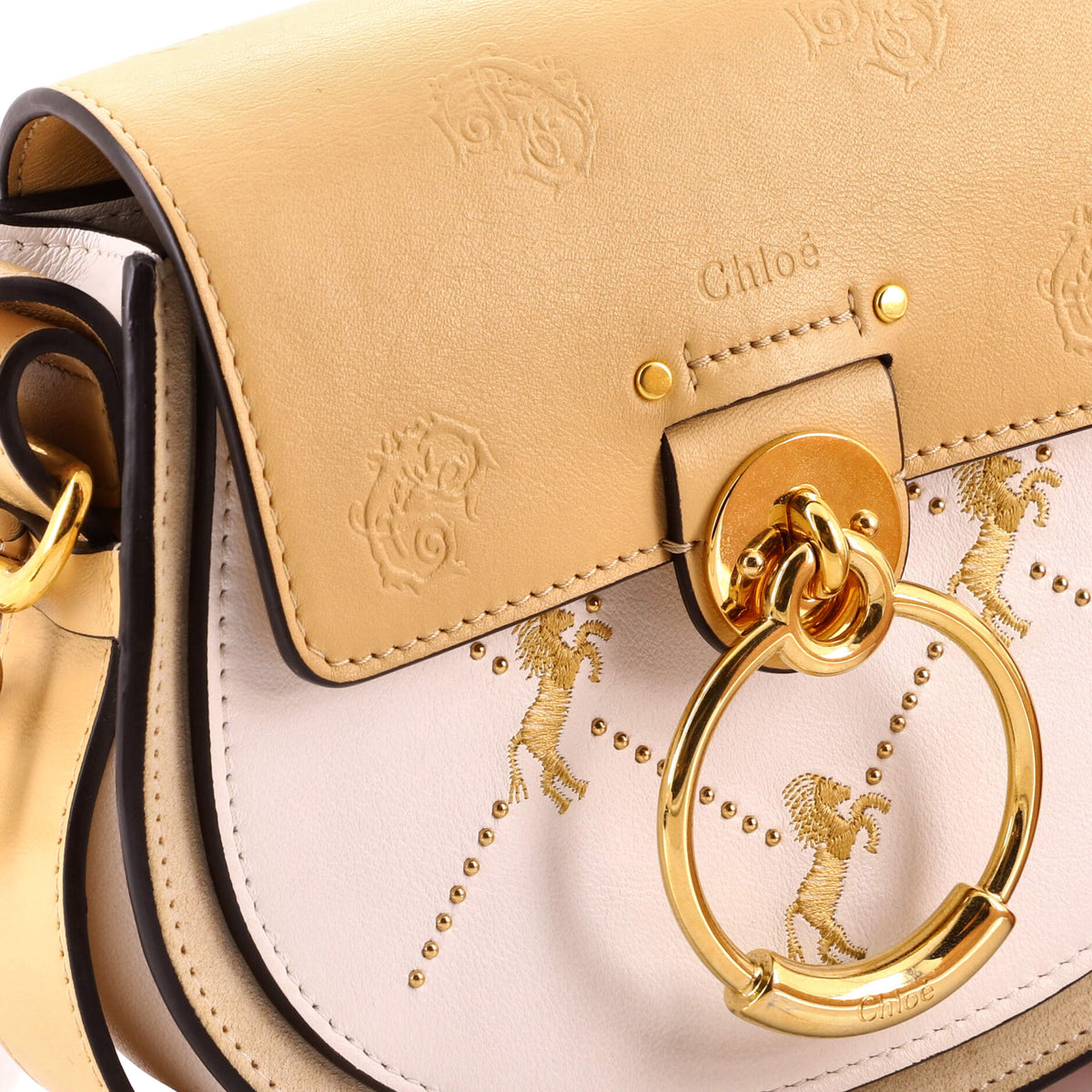 Tess Bag Embroidered Leather Small