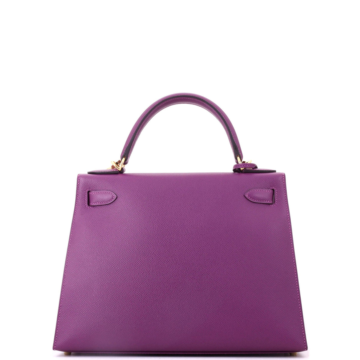 Kelly Handbag Anemone Epsom with Gold Hardware 28