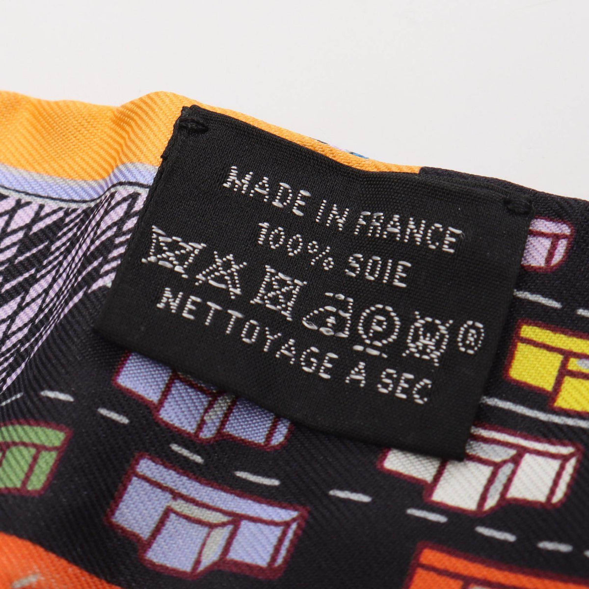 Hermes Twilly PANTIN CITY Silk Scarf