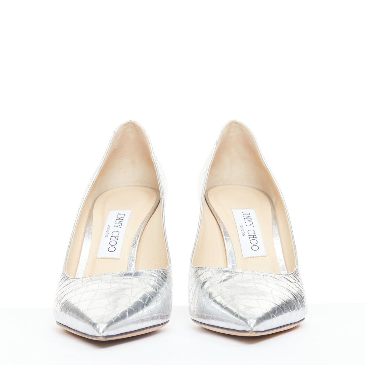 Women's Jimmy Choo Leather Pointy Pumps