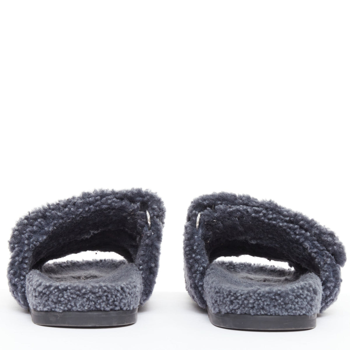 Men's Hermes Chypre Shearling Techno Sandal