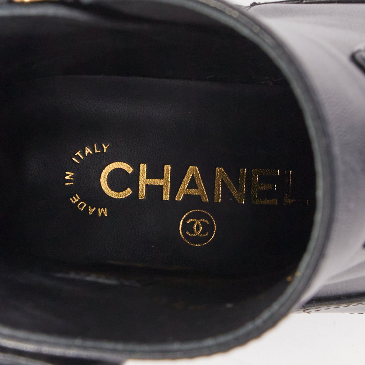 Women's Chanel Quilted Lamb Ankle Boots