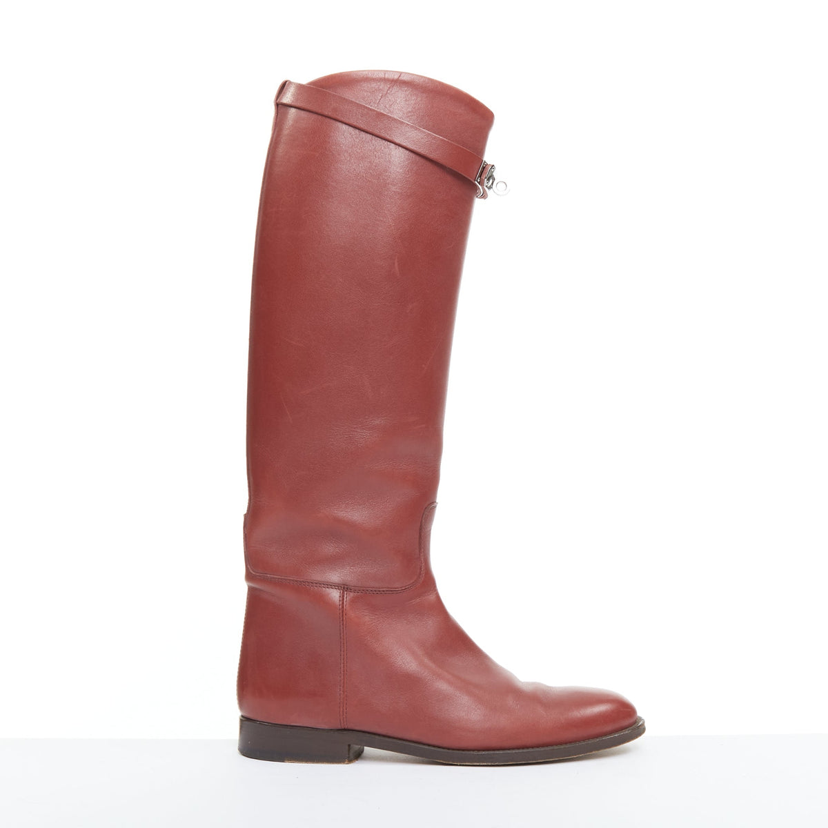 Women's Hermes Calfskin Riding Boots