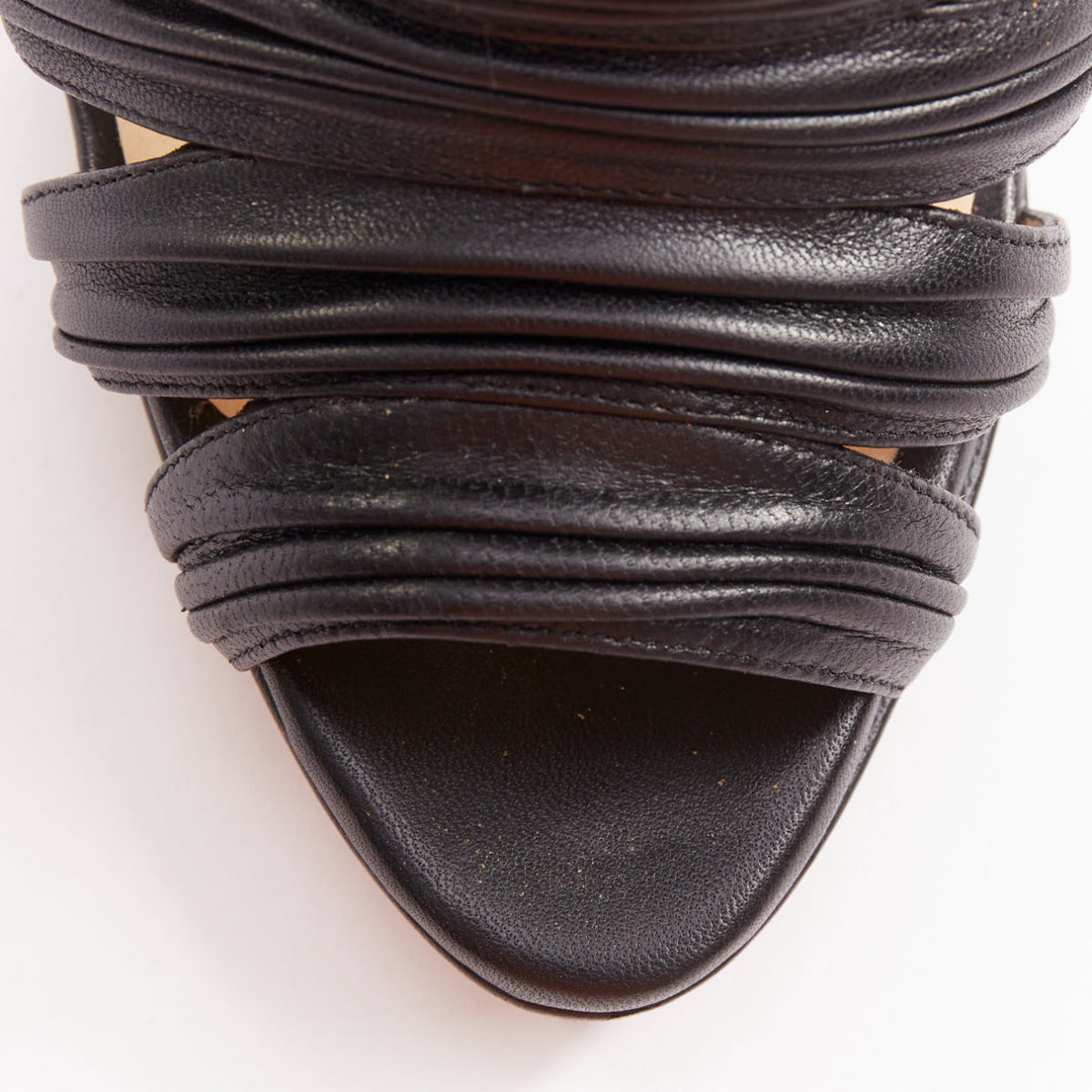 Women's Christian Louboutin Strappy Caged Sandals