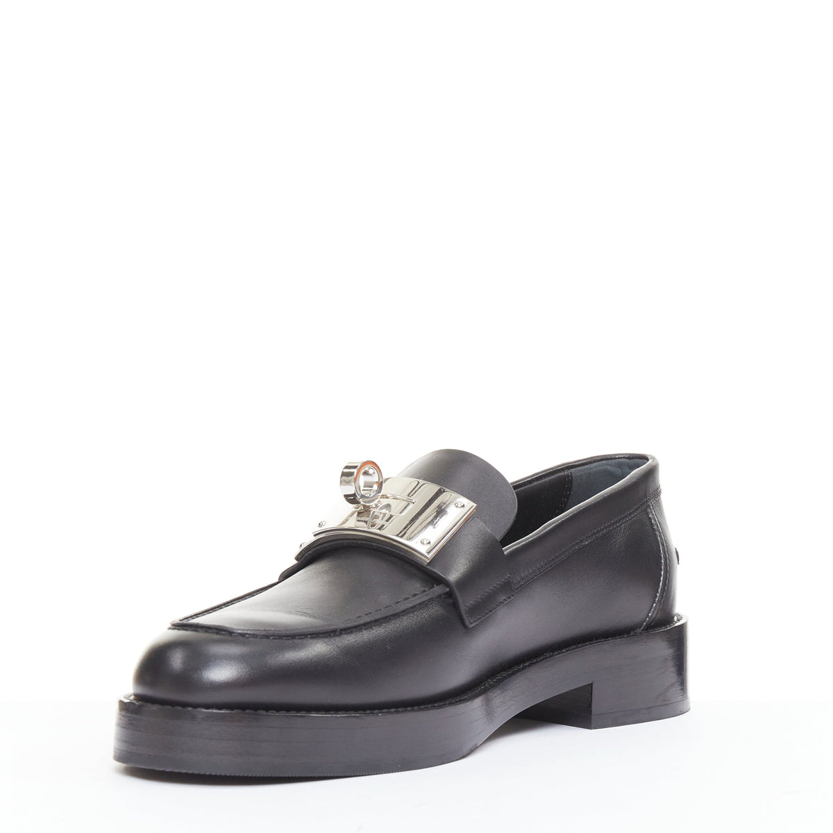 Women's Hermes 2023 Calfskin Kelly Buckle Shoes
