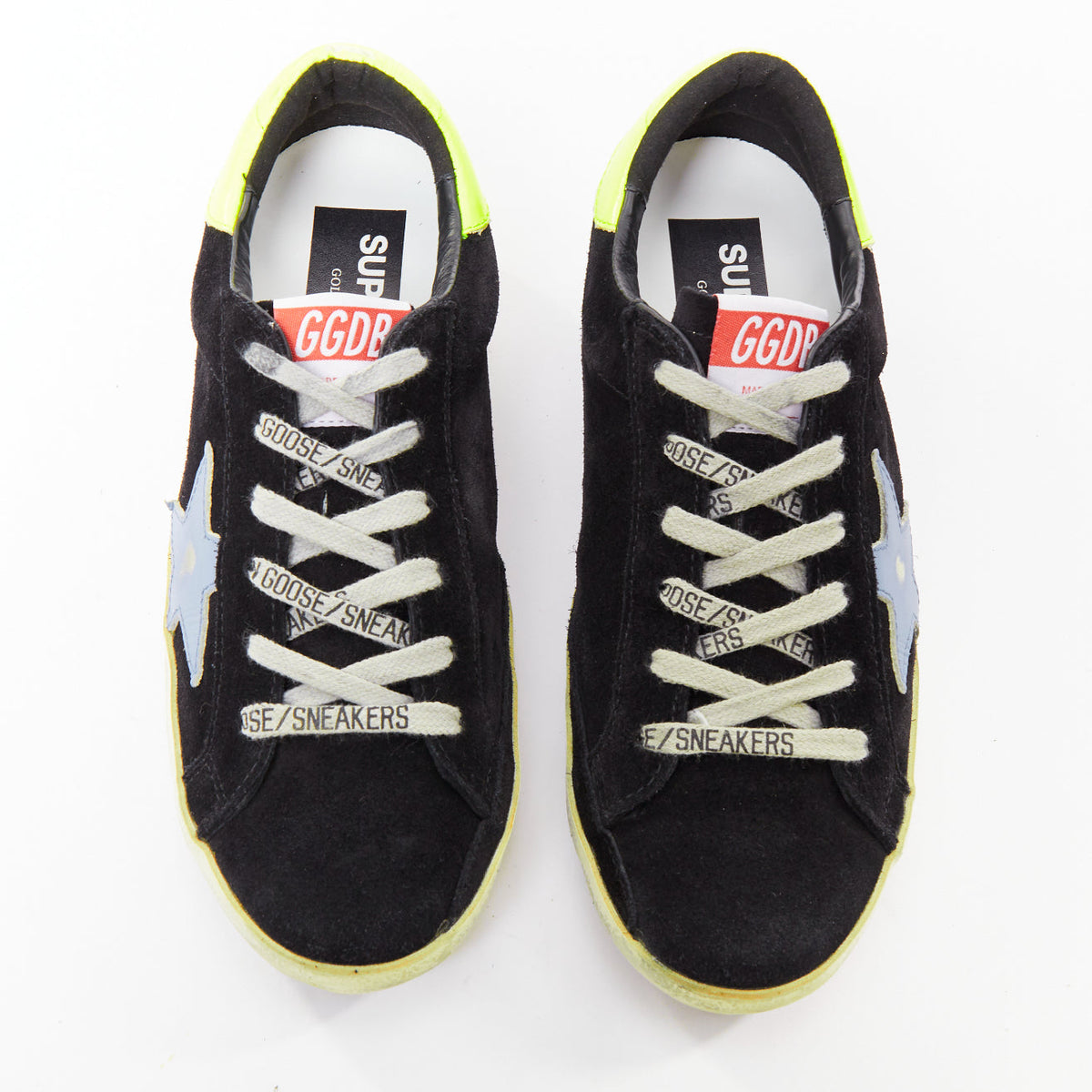 Women's Golden Goose Suede Distressed Sneakers