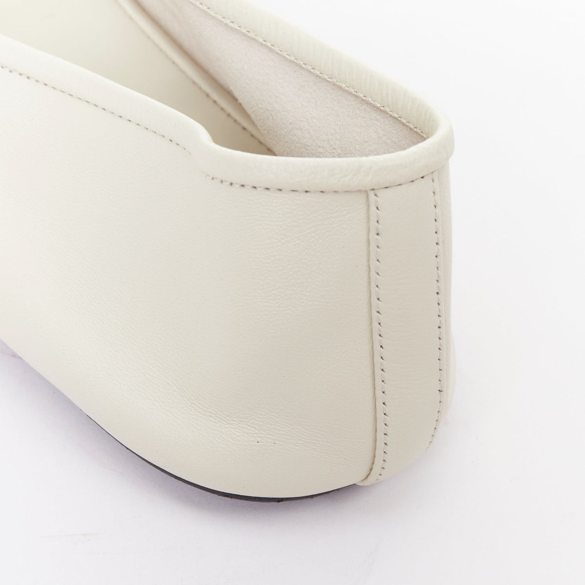 Women's The Row Leather Elastic Ballerina Flats