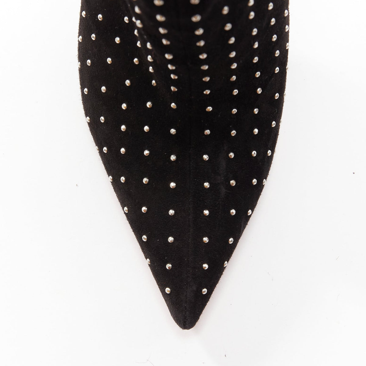 Women's Christian Louboutin Suede Pointy Boots