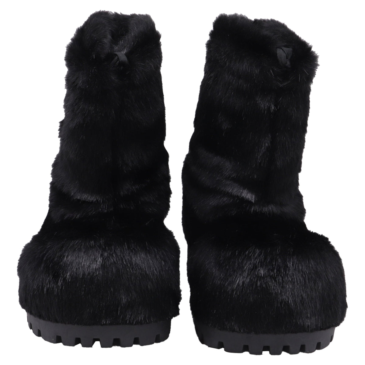 Men's Balenciaga Alaska Low Boots in Black Synthetic