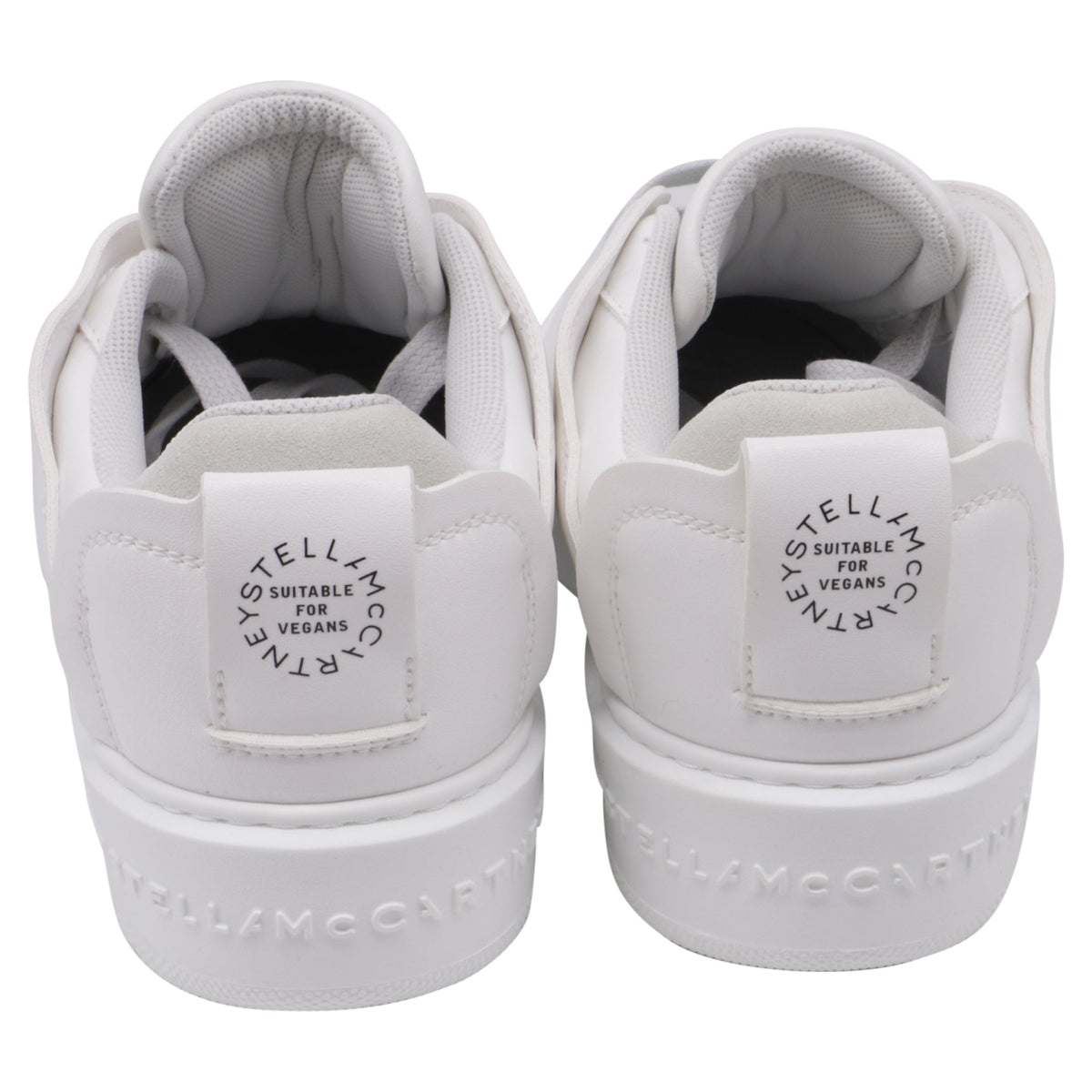 Women's Stella McCartney S-Wave Sneakers in White Leather