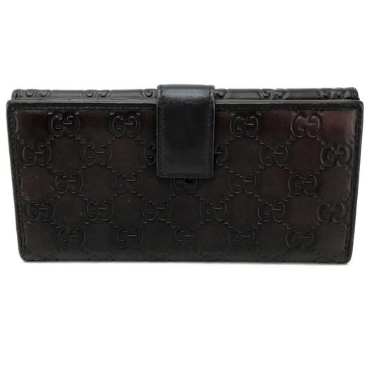 Bow Continental Wallet Guccissima Leather