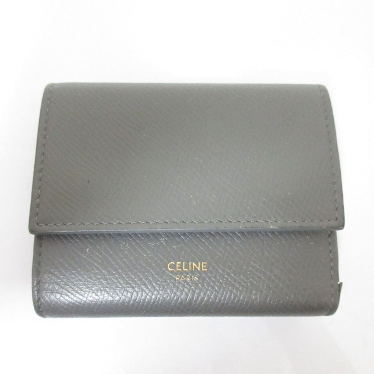 Trifold Wallet Leather Compact
