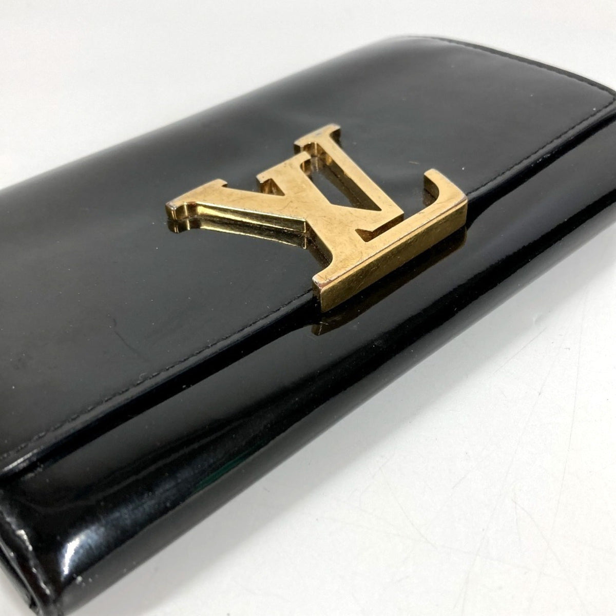 Louise Wallet Patent Long