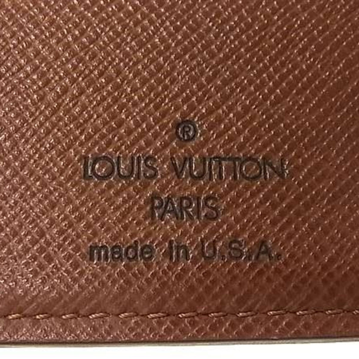 French Wallet Monogram Canvas