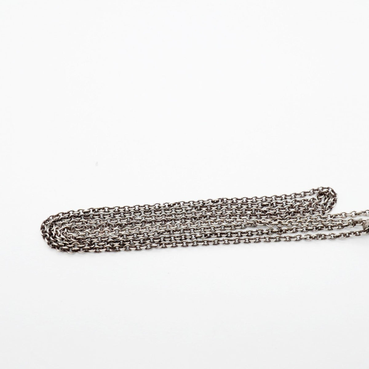 Notes Bar Pendant Necklace Sterling Silver with Diamond