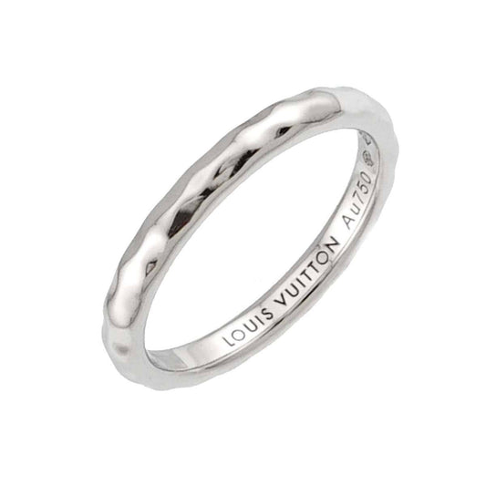Alliance Monogram Infini Ring 18K White Gold