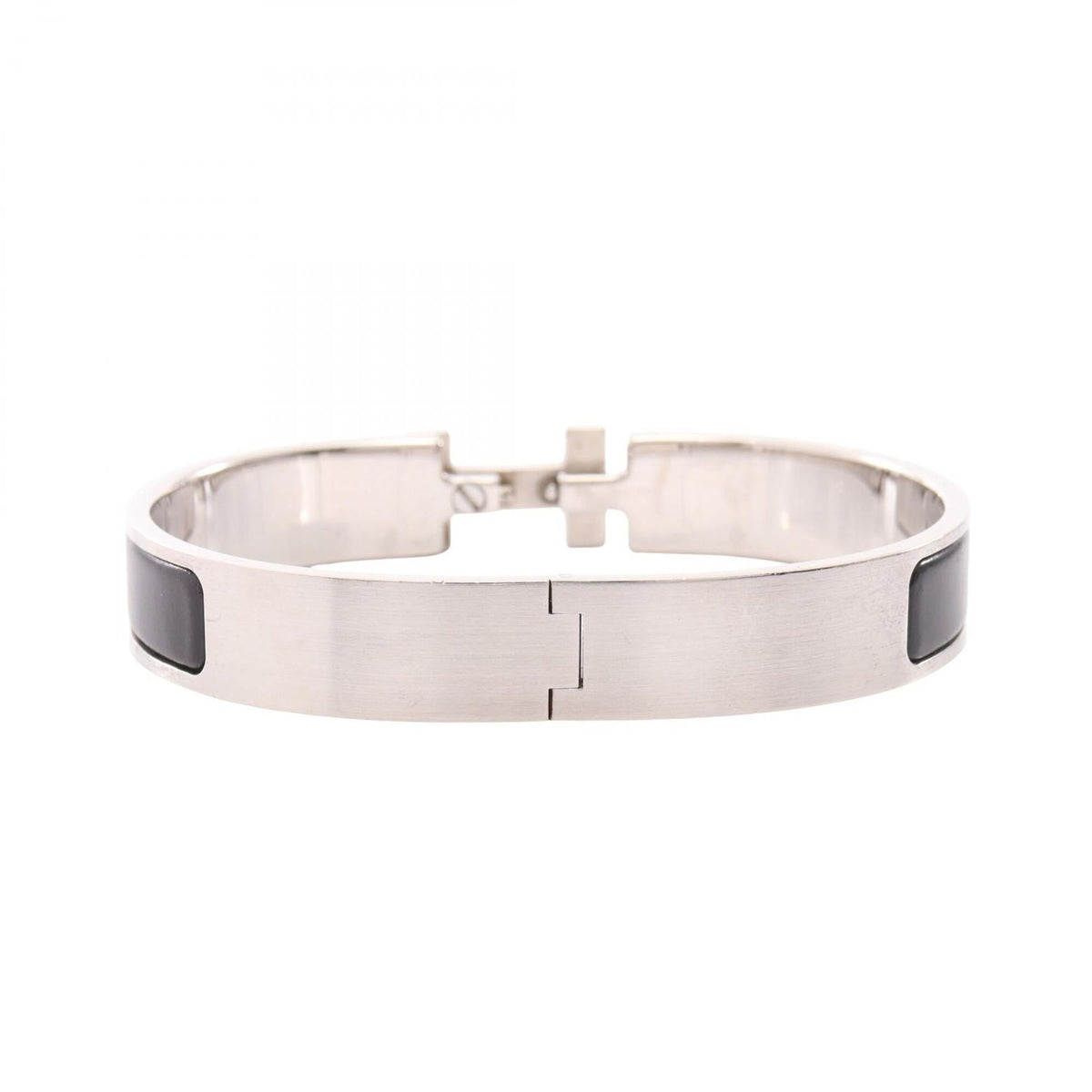 Clic Bangle Enamel and Stainless Steel Bracelet