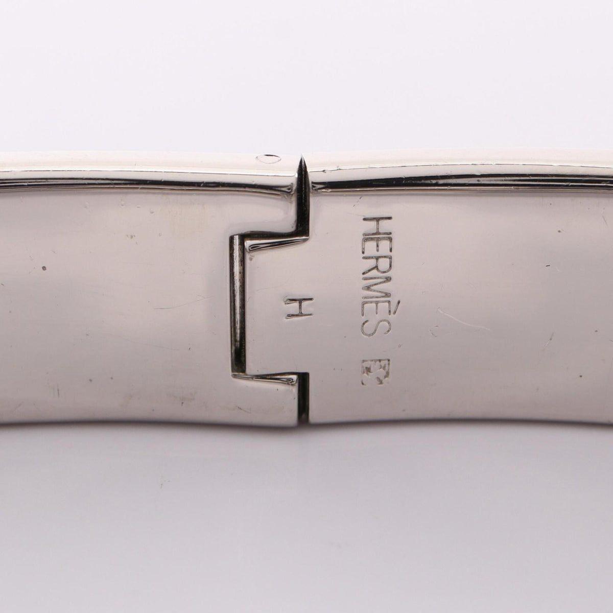 Clic Bangle Enamel and Stainless Steel Bracelet