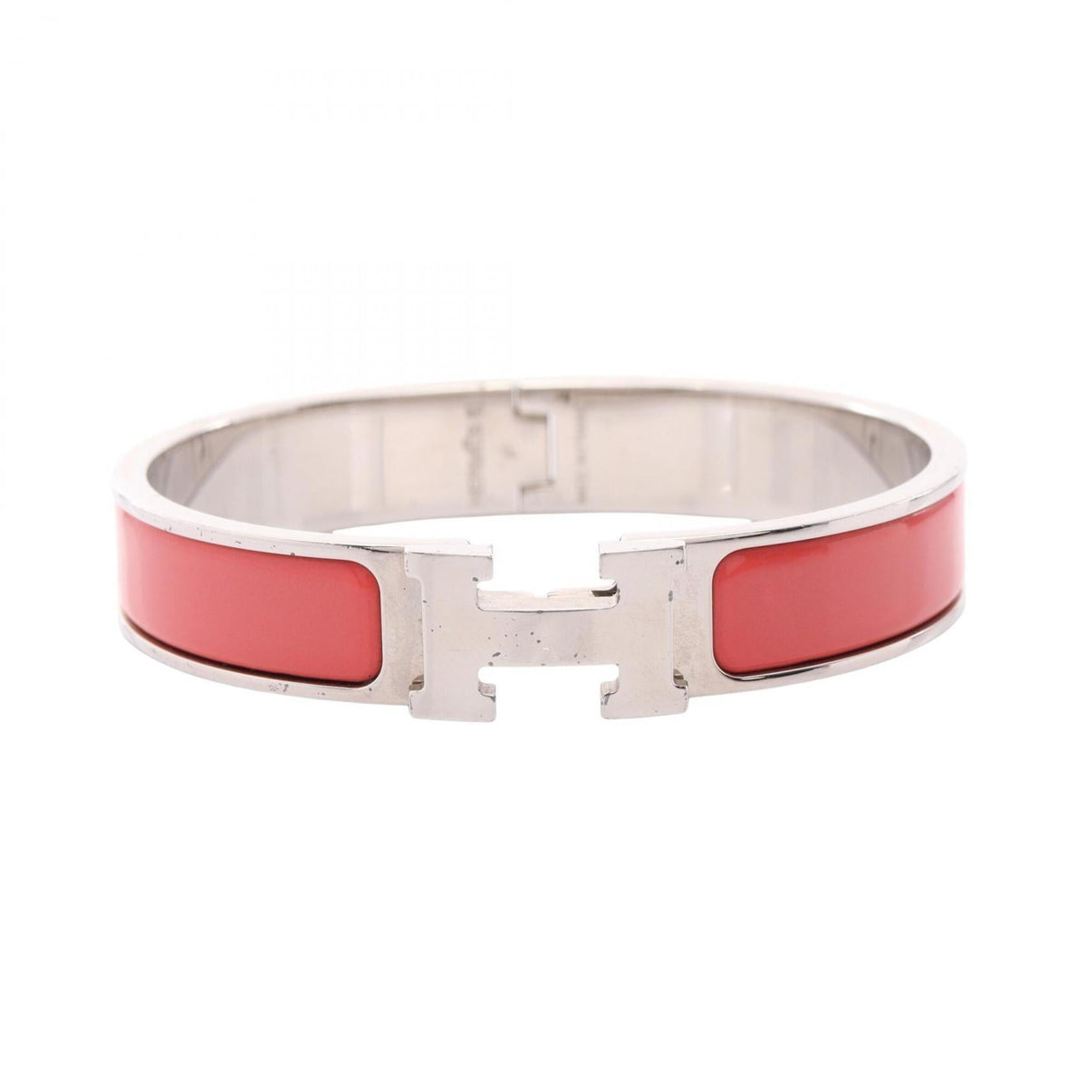 Clic Bangle Enamel and Stainless Steel Bracelet