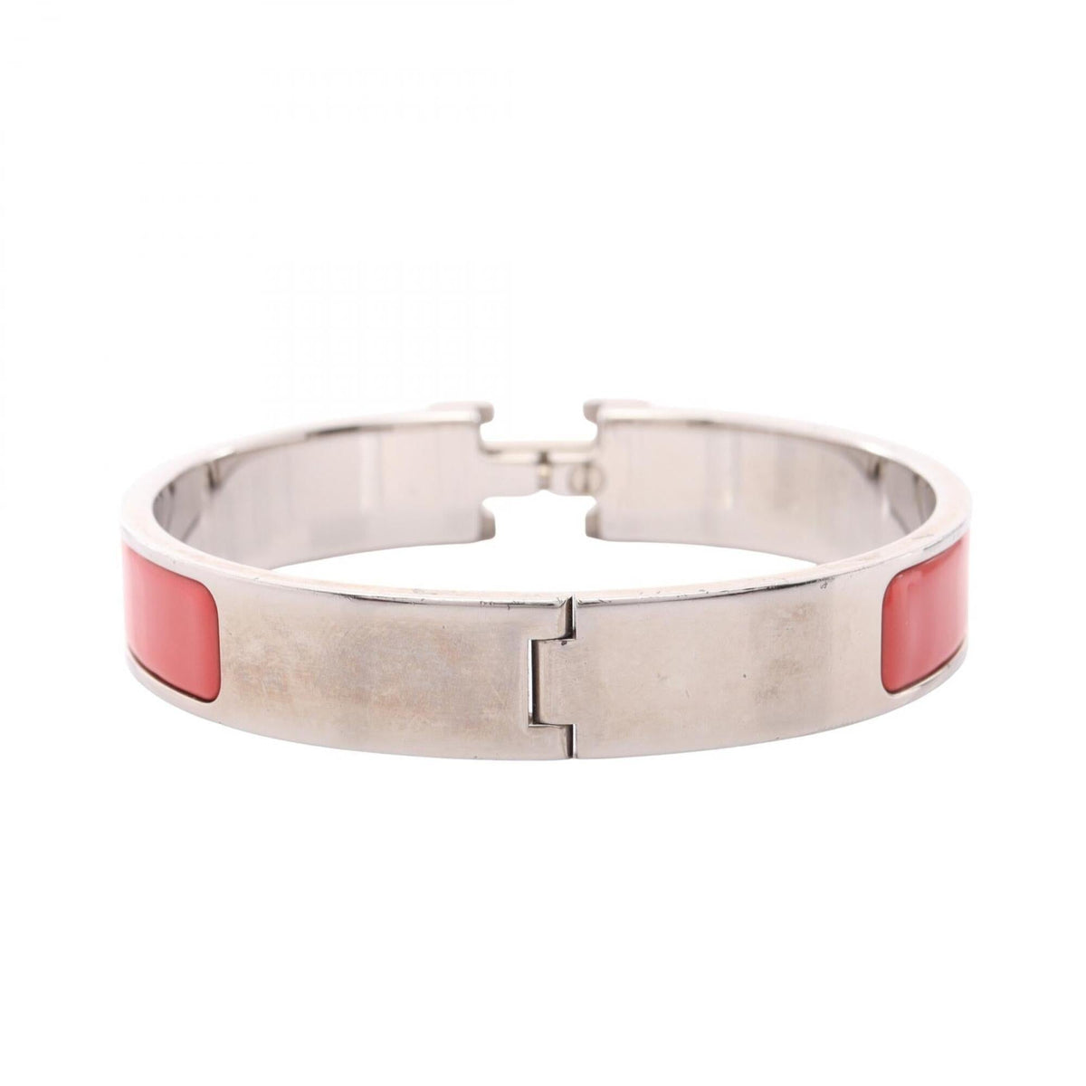 Clic Bangle Enamel and Stainless Steel Bracelet