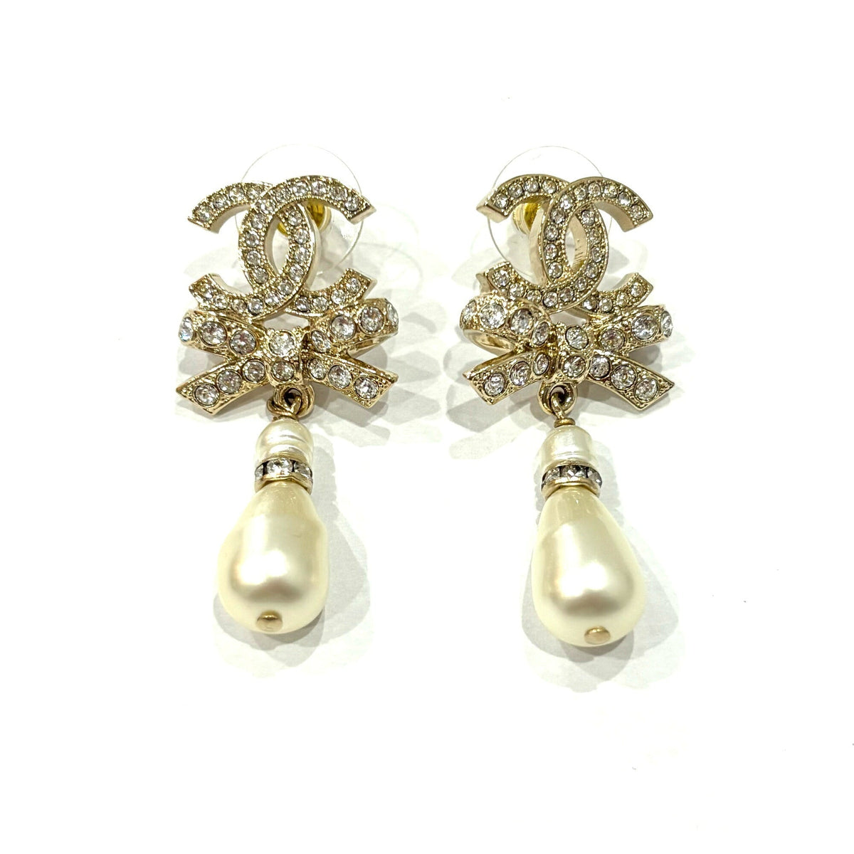 CC Logo Earrings Metal