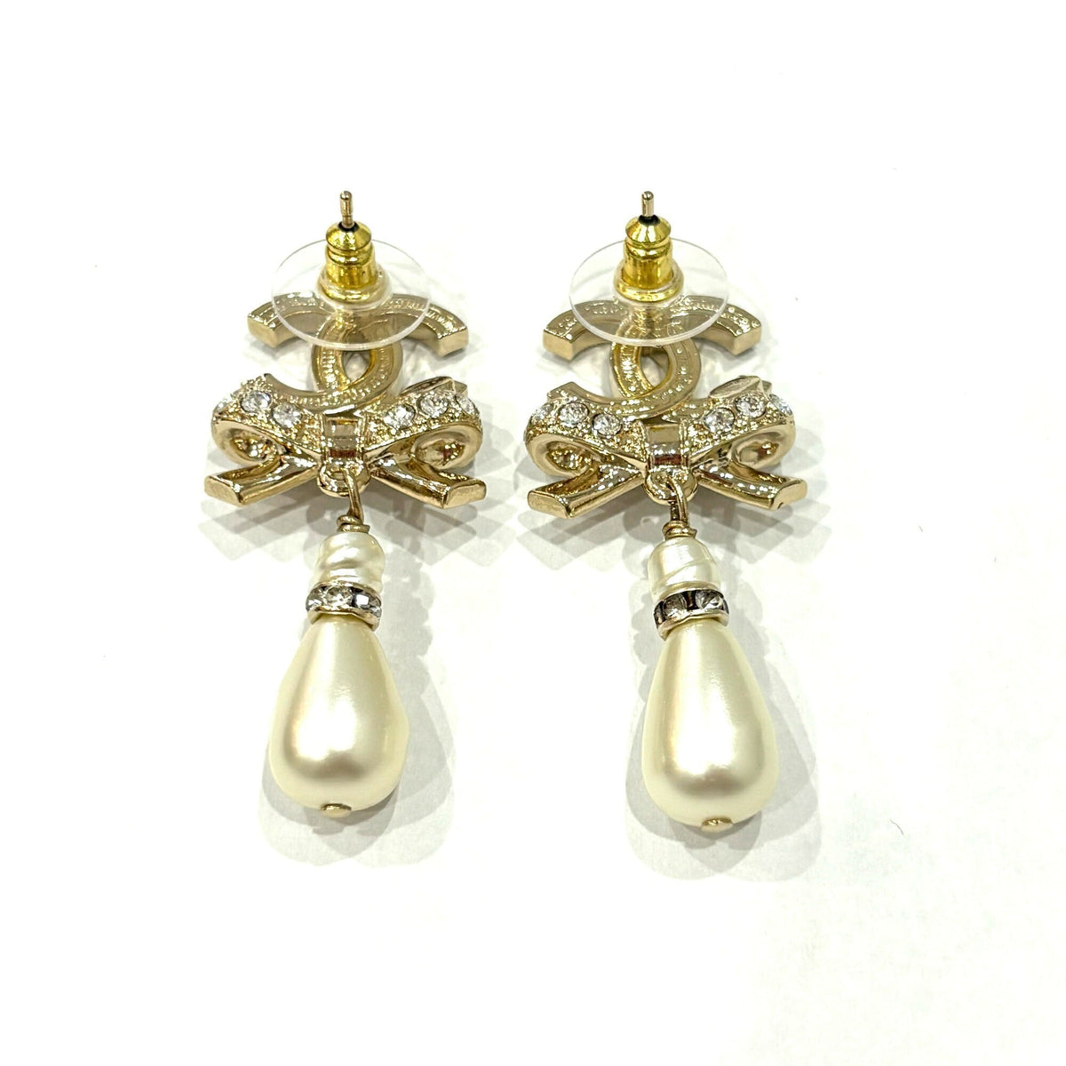 CC Logo Earrings Metal