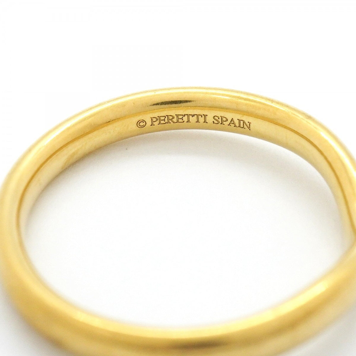 Curved Band Ring 18K Yellow Gold