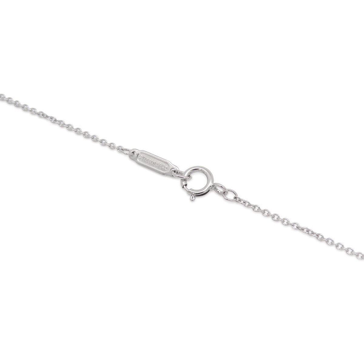 Sentimental Heart Pendant Necklace Platinum