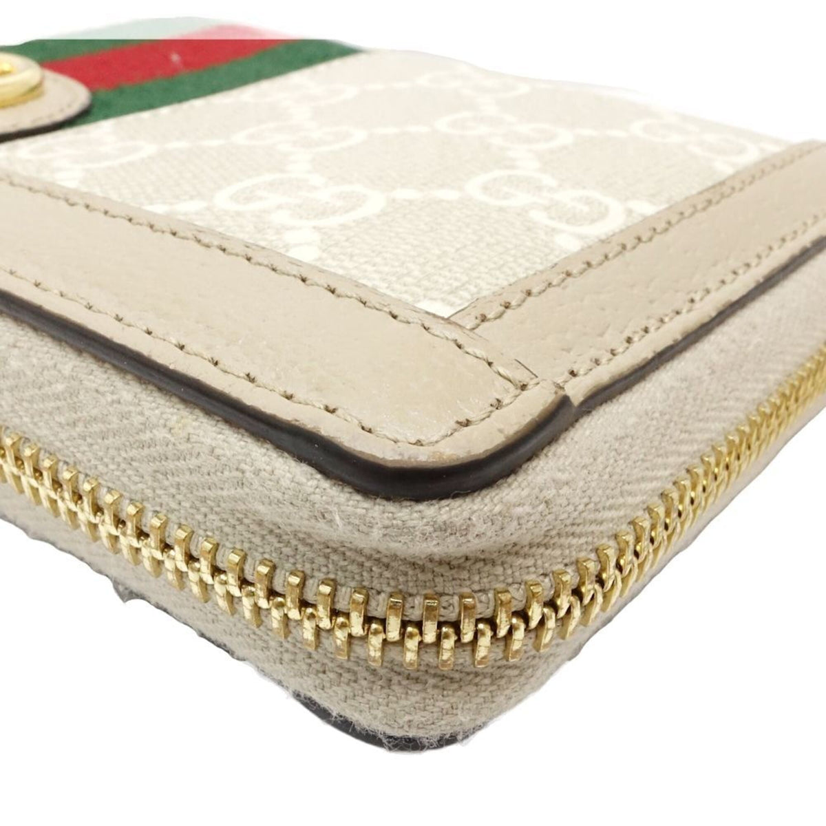 Ophidia Zip Around Wallet GG Coated Canvas