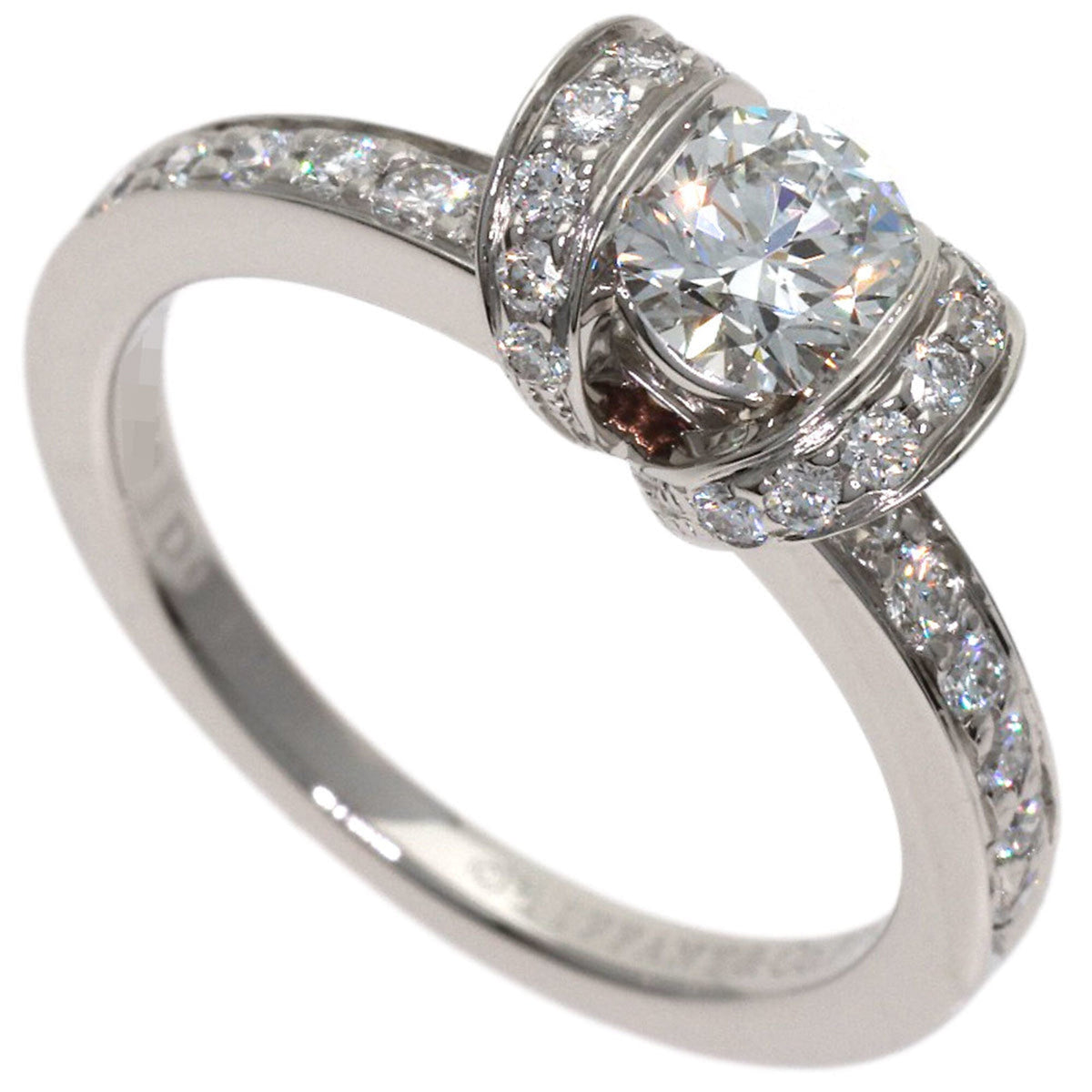 Ribbon Ring Platinum
