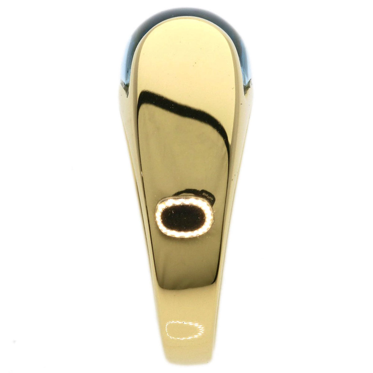 Tronchetto Ring 18K Yellow Gold with Topaz