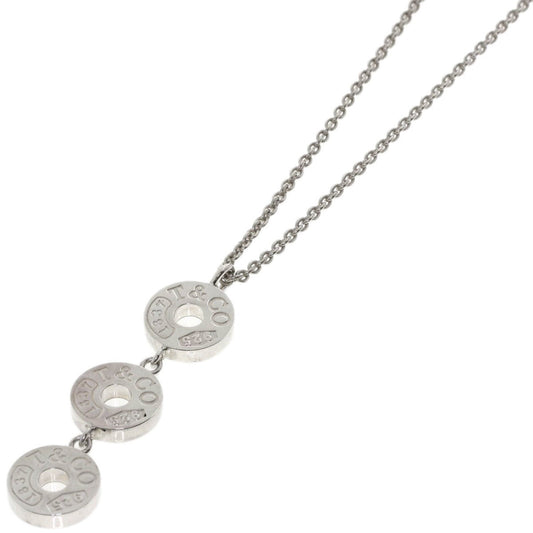 1837 Triple Circle Pendant Necklace Sterling Silver