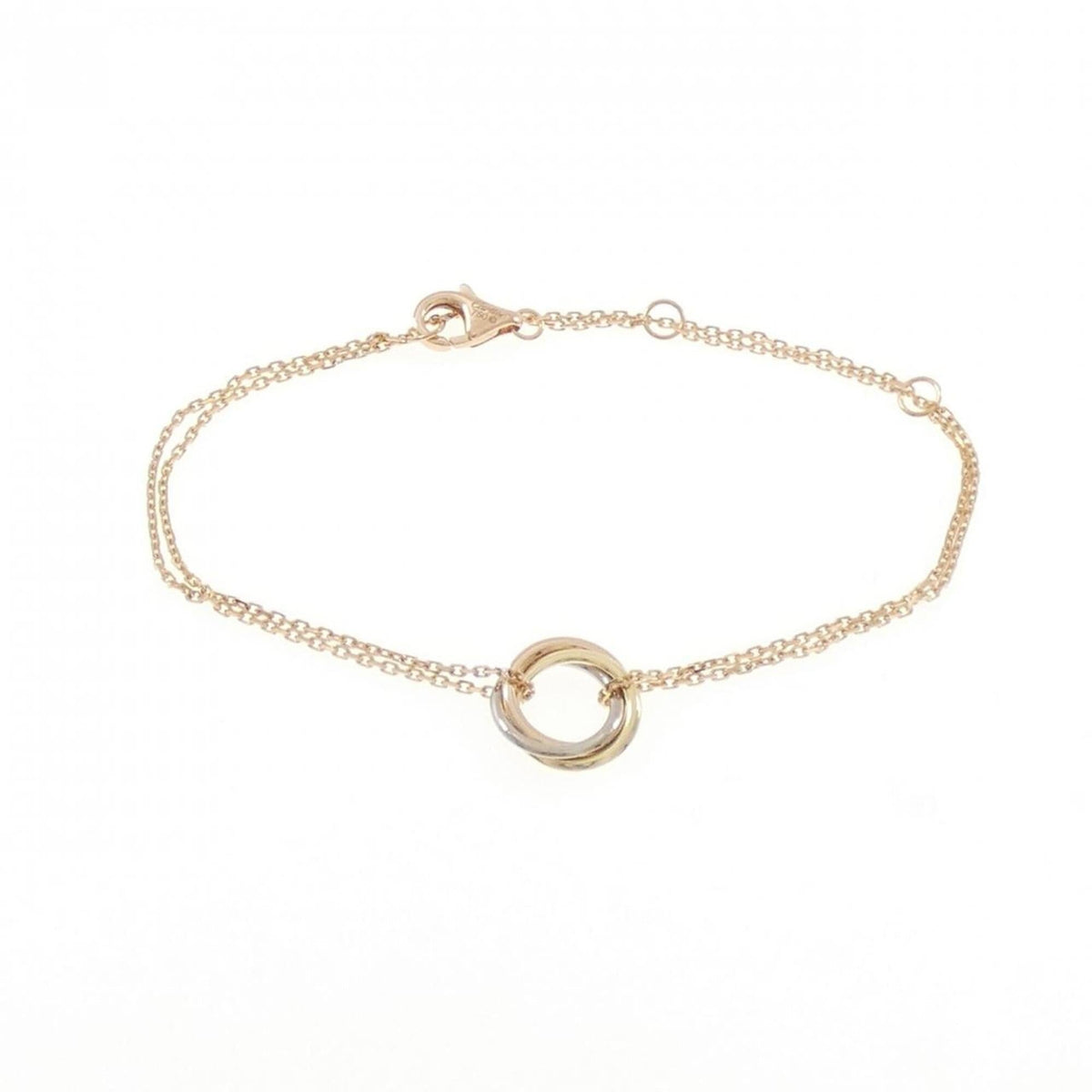 Trinity Bracelet 18K Tricolor Gold
